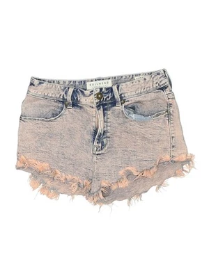 Pantalones cortos de mezclilla rosa Bullhead para mujer 7 Foto 1 de 2