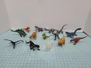 🦕 Jurassic Park World Konvolut 14 Dinosaurier Figuren Mini Figuren Greifvögel - Bild 1 von 19