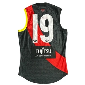 2019 Essendon Bombers Player Issue Tackling Childhood Cancer Guernsey Jumper - Picture 1 of 6