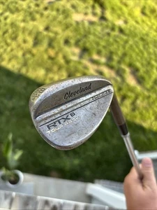 Cleveland RTX 6 Tour Rack 58 Full 12 Golf Wedge W/custom Heel+Trail Edge Relief - Picture 1 of 6