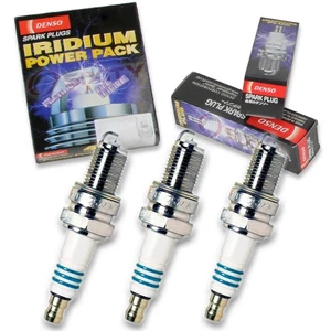 3 pc Denso Iridium Power Spark Plug for Triumph Thunderbird 1995-2001 Tune ah - Picture 1 of 5