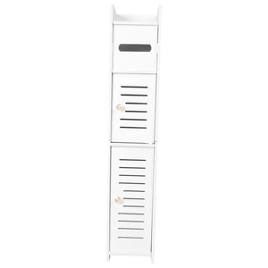 2X(Storage Cabinet for Small Spaces, Over the Toilet Cabinet for Skinny7620 - Picture 1 of 7