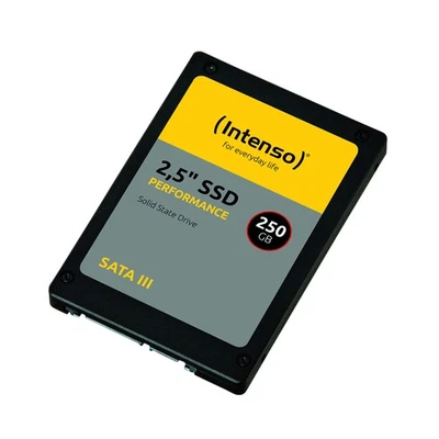 Intenso Internal 2.5" SSD SATA III Performance, 250 GB, 550 MB/s, solid state dr - Image 1 of 4