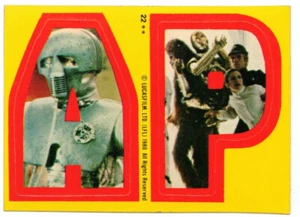 Pegatina Topps Empire Strikes Back 1980 S. 1 #22 A & P - Chewy/C-3PO (ex-mt) - Imagen 1 de 2