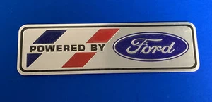 Powered By Ford Dash Plaque - Picture 1 of 2