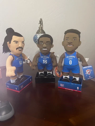 Steven Adams Bleacher Creatures Stuffed Plush Figure w/ Kevin Durant, Westbrook Cover
