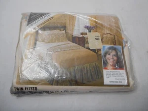 Vintage 1970s Tastemaker Full Flat Sheet 54x75 Dinah Mates Percale NOS 0724 - Picture 1 of 5
