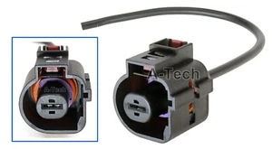 For 09-20 VOLKSWAGEN TIGUAN 2.0L STARTER SOLENOID PLUG CONNECTOR PIGTAIL HARNESS - Picture 1 of 2