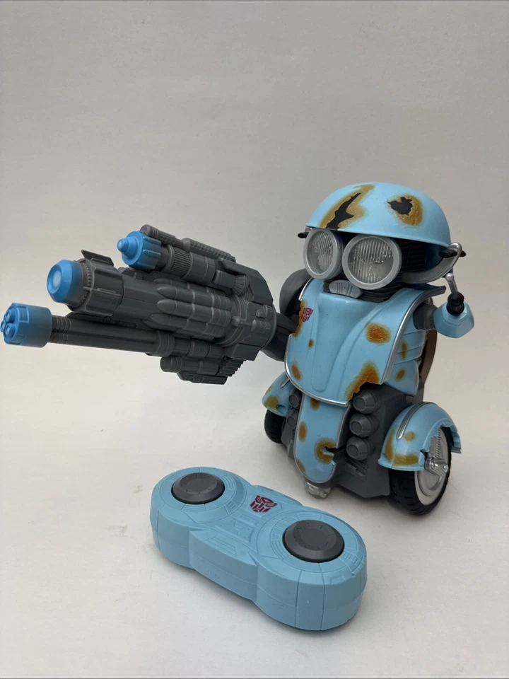 Hasbro Transformers The Last Knight Autobot Sqweeks RC- Works Tested - Image 1 of 4