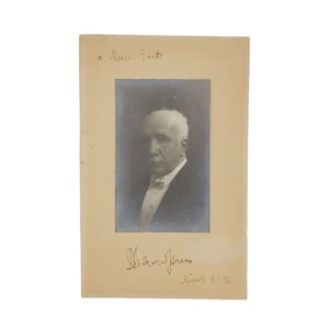Autografo Musica sinfonica Richard Strauss Ritratto fotografico Napoli 1933 - Picture 1 of 3
