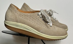 Ganter "GISA" Austria Sand Perforated Leather Walking Shoe/Sneaker Sz. 39/8.5 - Picture 1 of 12