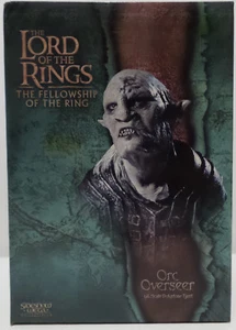 THE LORD OF THE RINGS : ORC OVERSEER 1/4 POLYSTONE BUST MADE BY SIDESHOW - Picture 1 of 5