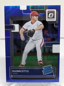 2022 Donruss Optic Blue Glenn Otto # /75 Rated Rookie Texas Rangers - Picture 1 of 2