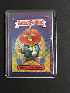 GPK purple Boarder Duncan Pumpkin 220/250 Card Number 153b - Picture 1 of 2