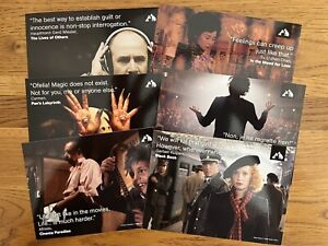 Movie Postcard bundle - HMV - Pan's Labyrinth - In The Mood For Love