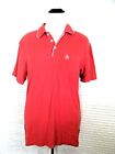 Mens-Original Penguin Shirt by Munsing Wear - Red-Med- Classic fit
