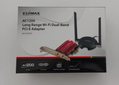 Edimax EW-7822PIC AC1200 Dual-Band WLAN- PCI-E-Adapter in Top-Zustand - Bild 1 von 2