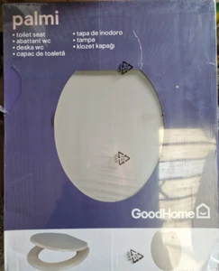 GoodHome Palmi Round Standard Close Toilet Seat