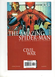 Amazing Spider-Man #533 Casi Nuevo + 9.6 Estacionador de la Guerra Civil revela identidad Iron Man cov 1 - Imagen 1 de 2
