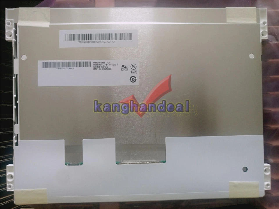 1PC 10.4" AUO 1024×768 Resolution LCD Screen Panel G104XVN01.0 - Bild 1 von 1