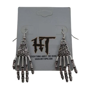 Pendientes colgantes manos esqueleto tema caliente #E1006 - Imagen 1 de 1
