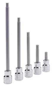 Genius Tools 3/8" Dr. 1/8" Hex Bit Socket, 50mmL - 308+3108 - Picture 1 of 1