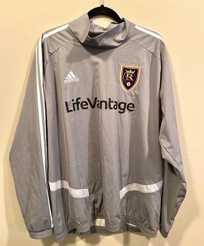 Adidas real salt lake pullover jacket climastorm XL Cover