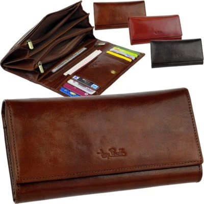 Tony Perotti - 4 个拉链隔层 - 女式钱包钱包 — 第 1/4 张图片