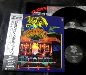 VA GRANDMETAL LIVE RAJAS MARINO 44 MAGNAM BLIZARD JAPAN 2LP ORIG LP X RAY - Picture 1 of 4