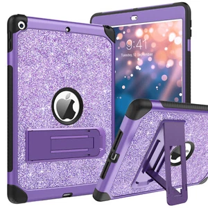 For iPad 10.2" 7th 8th 9th Generation Heavy Duty Hard Stand Case Cover Kickstand - Picture 1 of 8
