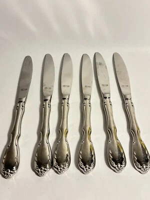 6件套Noritake小夜曲18/8不锈钢晚餐刀8 1/4英寸 — 第 1/4 张图片