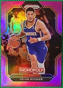 DEVIN BOOKER /149 2023-24 Panini Prizm Monopoly Pink Prizm Suns SP Rare - Picture 1 of 2