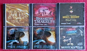 6 CD's..MIKEL KNIGHT:- Space Cowboy, The Maverick, Urban Cowboy, Back 2 The Fut - Picture 1 of 7