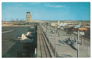 Cleveland Hopkins Flughafen Cleveland Ohio Vintage Postkarte #133 - Bild 1 von 2