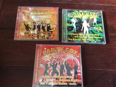 Party Fox Legenden Vol.1 2 3 [3 CD] NEU OVP / IBO Jürgen Drews Lolita DiscoFox - Bild 1 von 2