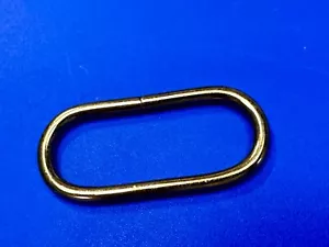 Oval Ring Loop Metal Wire Formed Loop Replacement Belt Buckle Parts - Picture 1 of 15
