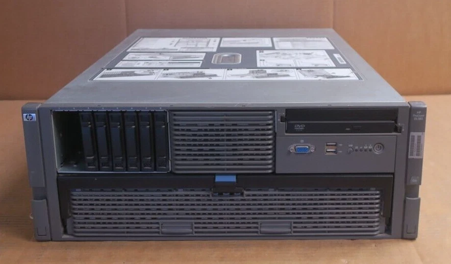 HP ProLiant DL585 G6 4x Six-Core AMD 8431 2.4Ghz 64GB Rack Mount Server - Image 1 of 4