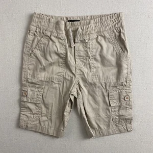 Lee Boys Casual Cargo Khaki Shorts Size 4T 20"Waist 6"Inseam - Picture 1 of 12
