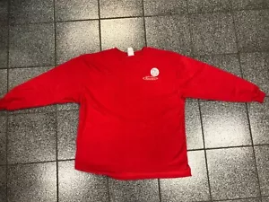 2X Nueva Sudadera VIntage NCAA Indiana Hoosiers Única Material Terry Línea de tiza - Imagen 1 de 5
