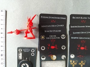 OLIVER THE COLLECTOR  MINIATURE+CARTES FRANC/DARK SOULS  PHANTOMS EXPANSION M970 - Imagen 1 de 3