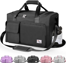 Gym Bag, Travel Bag Sport Duffel Bag with Wet Pocket, Gym Duffle Bag Foldable