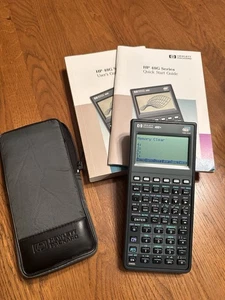 Vintage HP 48G+ Graphing Calculator with Manuals & Case – Excellent Condition - Picture 1 of 4