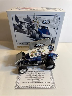 GMP 1990 1a Bobby Allen Shark Sprint Car 1:18 Scale Die Cast Knoxville Winner - Image 1 of 4