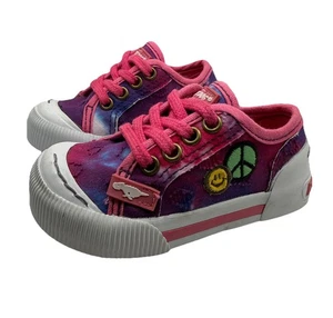 Zapatos de lona para niñas Peace Smile Rocket Dog talla 5,5 nuevos - Imagen 1 de 5
