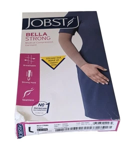 Jobst Bella Strong compression arm sleeve 4 long natural 20-30mmHg with silicone - Picture 1 of 3