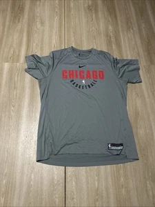 Nike Dri-Fit Chicago Baloncesto NBA Gris Camiseta Hombre Talla XXL - Imagen 1 de 2