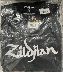 Camiseta Zildjian Cymbals Negra Clásica Logo XXL X-Large SELLADA ¡NUEVA CON ETIQUETAS! - Imagen 1 de 1