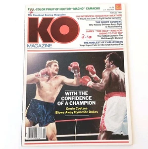 1984 February KO Knockout Boxing Magazine Coetzee Dokes Camacho Roger Mayweather - Picture 1 of 13