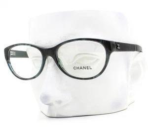 Gafas Chanel ch3309Q 1570 Cristal Brillante Azul Teal 53 mm con Bolsa  - Imagen 1 de 6