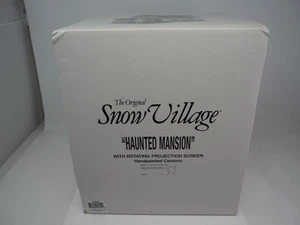 DEPT 56 Snow Village Haunted Mansion Victorian House 54935 getestet SIEHE HINWEISE - Bild 1 von 12